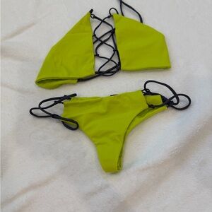 Indah Neon Green Bikini